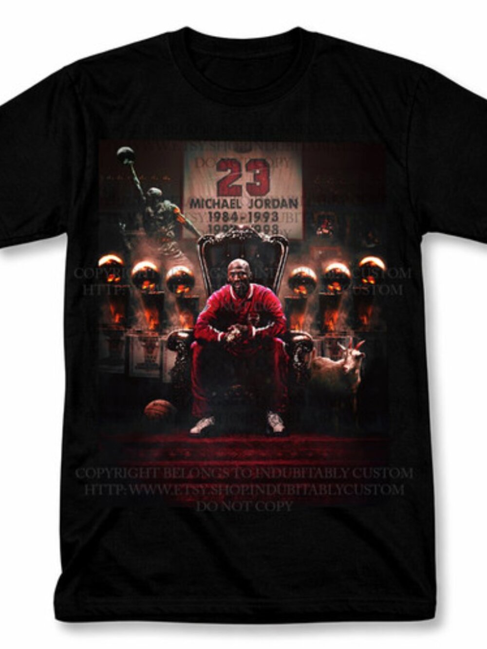 Michael Jordan Chicago Bulls Graphic Unisex T Shirt 301
